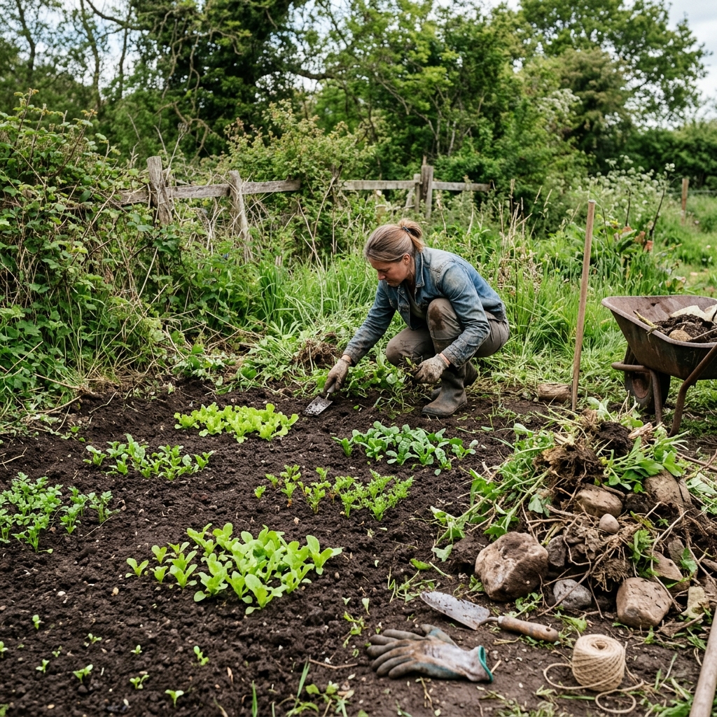 【耕作放棄地の現実】雑草・根株・石ころだらけの荒れ地を、最初の1年で畑にする手順。